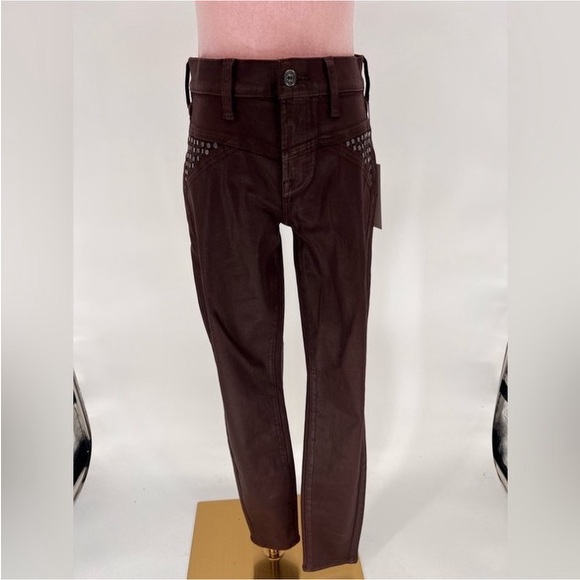 NWT 7 For All Mankind Studded Skinny Jeans - Picture 6 of 15